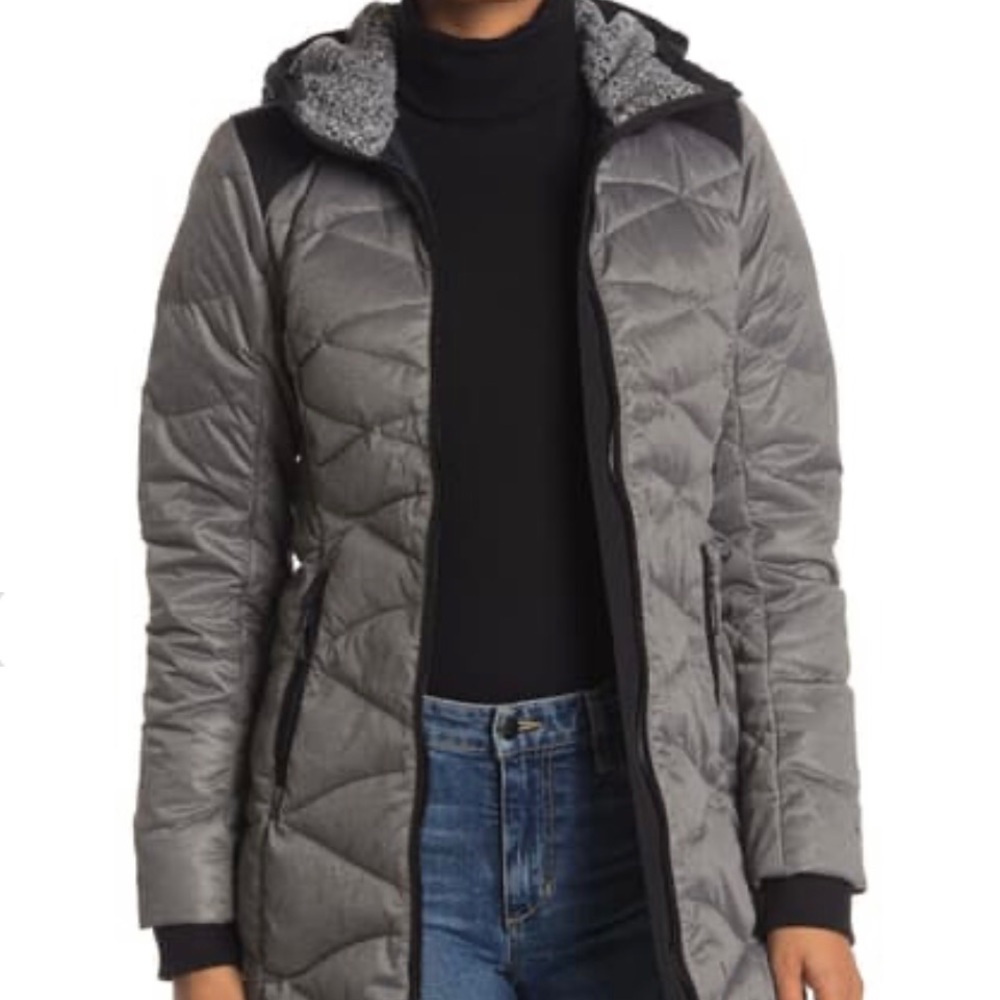 Lole Faith Faux Fur Lined Hood Quilted Down Winter Puffer Jacket